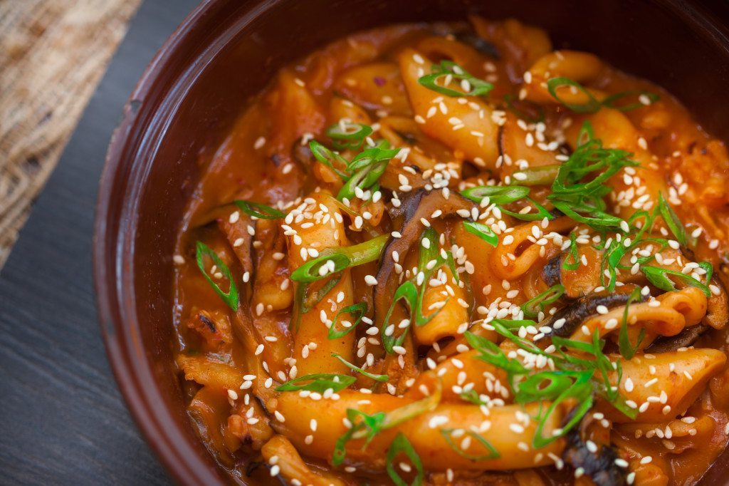 Spicy Korean Style Rhode Island Squid